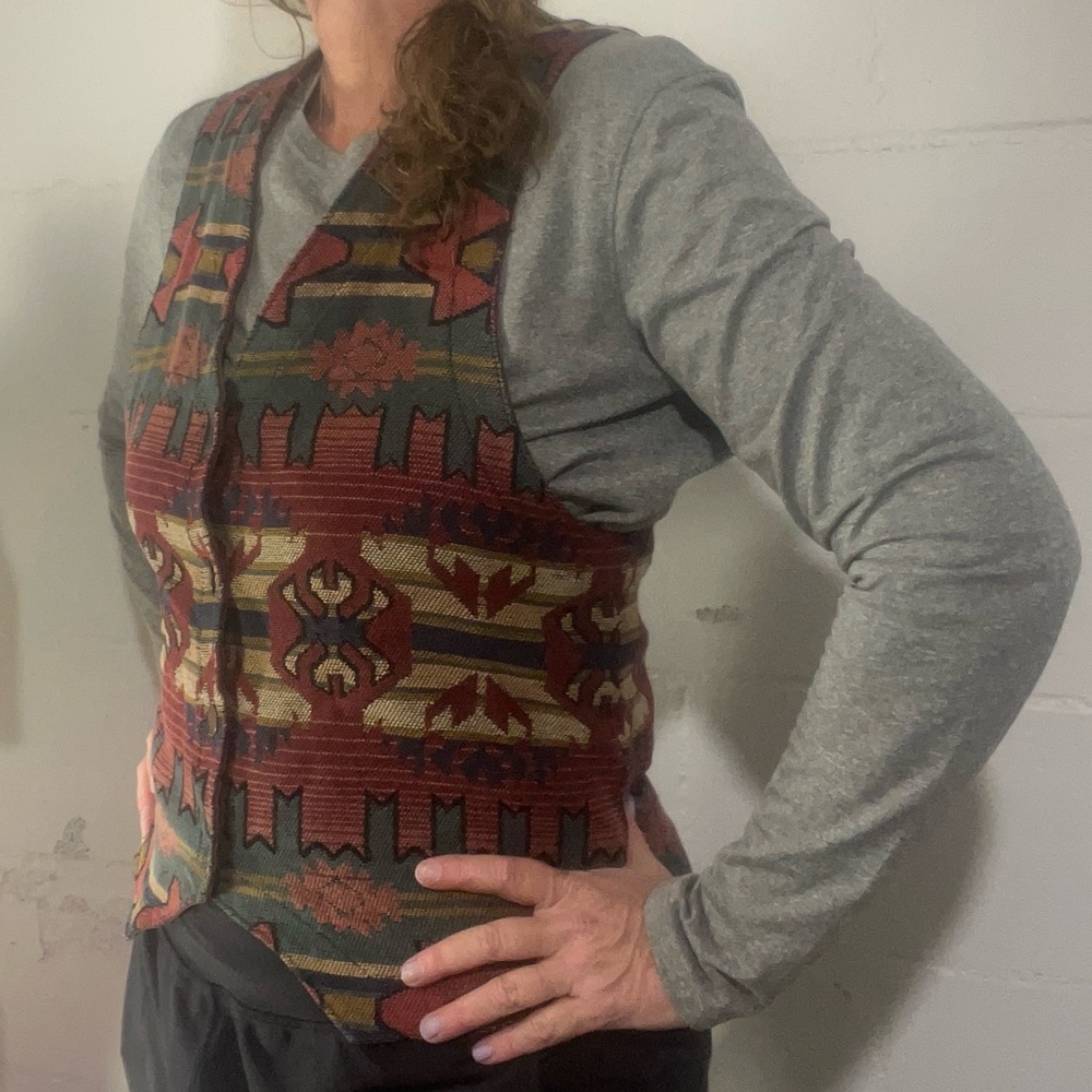 Gotcha Covered Women's Vest - Multicolor Size L? VTG